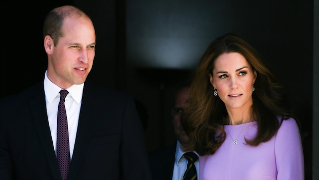 Prinz William und Herzogin Kate (Bild: Doug Peters / PA / picturedesk.com)