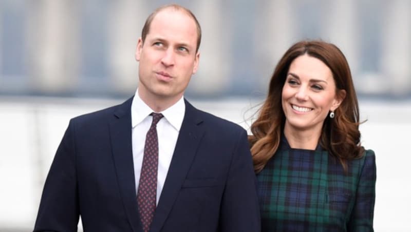 Prinz William und Herzogin Kate (Bild: Ian Rutherford / PA / picturedesk.com)