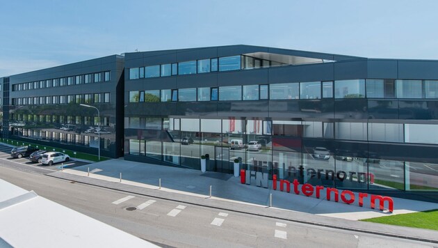Die Internorm-Zentrale in Traun. (Bild: Internorm)