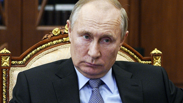 Präsident Wladimir Putin (Bild: AP)