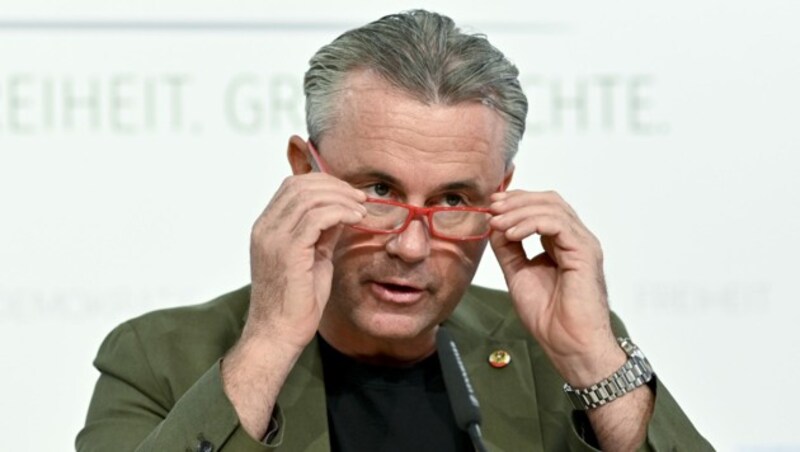 FPÖ-Bundesparteichef Norbert Hofer (Bild: APA/HERBERT NEUBAUER)