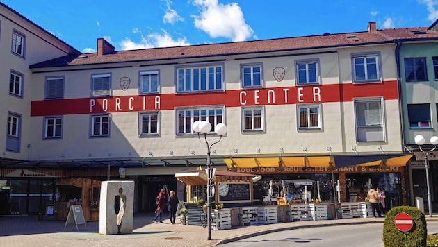 Die Toilette im Porcia Center in Spittal sorgt derzeit für Wirbel. (Bild: Stadt Spittal )