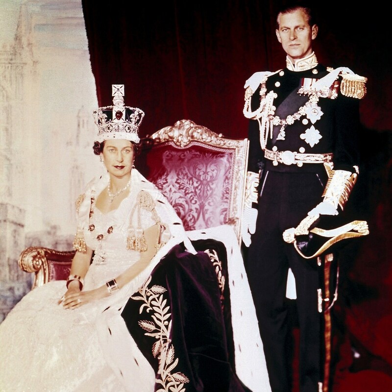 Die Krönung der Queen 1953 (Bild: AFP)