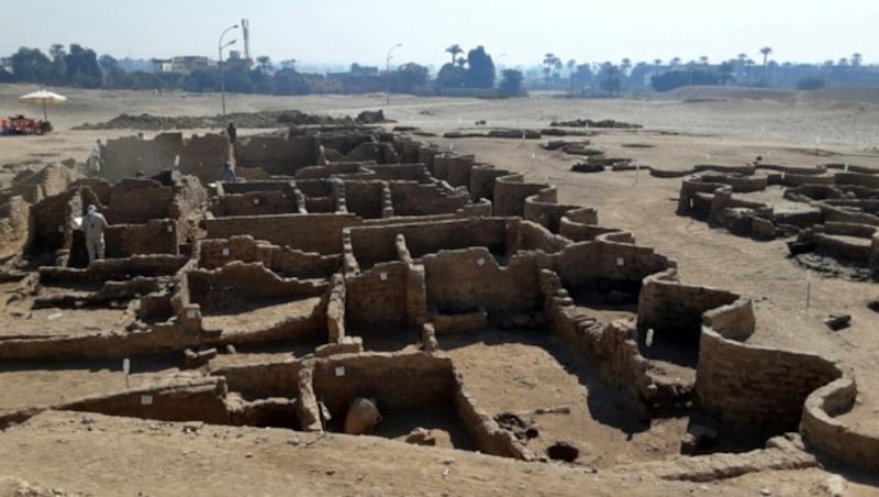 (Bild: AFP/Egyptian Ministry of Antiquities)