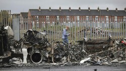 West Belfast am 8. April 2021 (Bild: AP Photo/Peter Morrison, File)