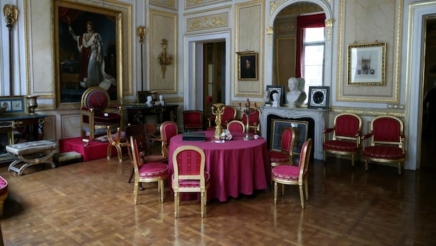 Der Pariser Veranstaltungsorts „Palais Vivienne“ wurde zum „Untergrund-Restaurant“ (Bild: AFP)