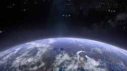 Illustration von Oneweb: In Zukunft sollen Tausende Satelliten an jedem Ort des Planeten Internetzugang bieten. (Bild: instagram.com/Oneweb)