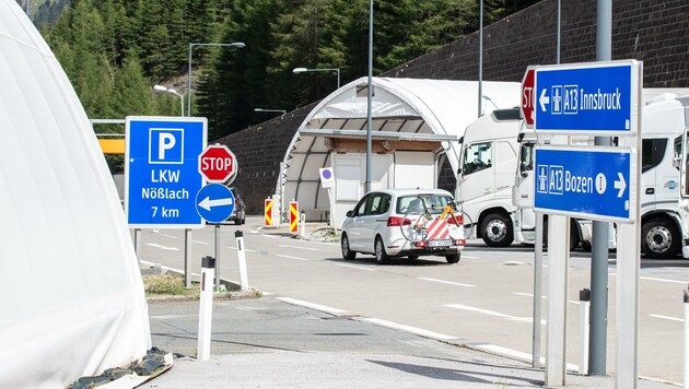 Grenze am Brenner (Bild: Christian Forcher)