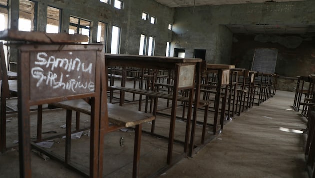 Ein Klassenzimmer im Niger, Symbolfoto (Bild: AFP )