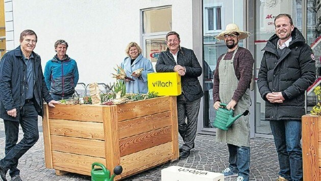 In der Villacher AK gibt es Saatpäckchen zum „Ausleihen“. (Bild: Stadt Villach/Wernig)