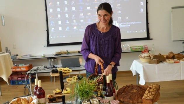 Doris Huber-Szendy ist ausgebildete Brotsommelière (Bild: LK Steiermark)