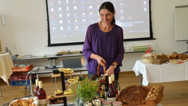 Doris Huber-Szendy ist ausgebildete Brotsommelière (Bild: LK Steiermark)