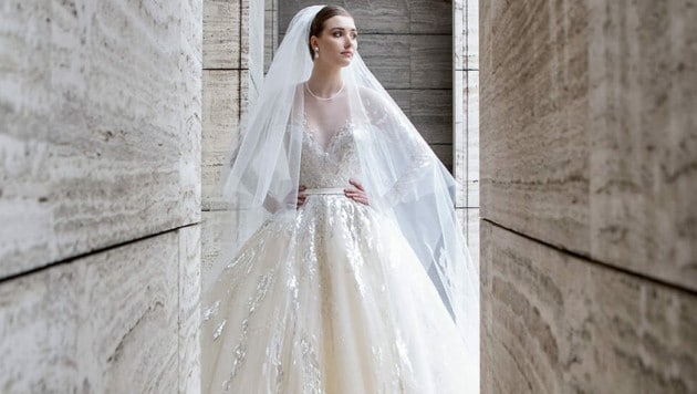 Die Brautmoden-Kollektion von Elie Saab lässt keine Wünsche offen. (Bild: www.PPS.at)