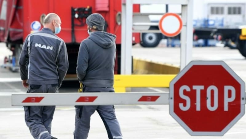 Das MAN-Werk in Steyr soll geschlossen werden. (Bild: APA/Helmut Fohringer)