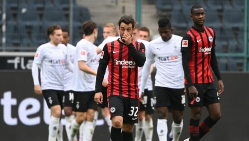 Amin Younes‘ Gesicht sagt alles. (Bild: AFP/Ina Fassbender)