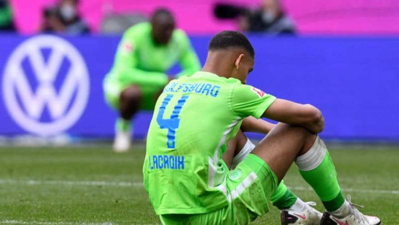 Maxence Lacroix nach dem Spiel. (Bild: AFP/Fabian Bimmer)