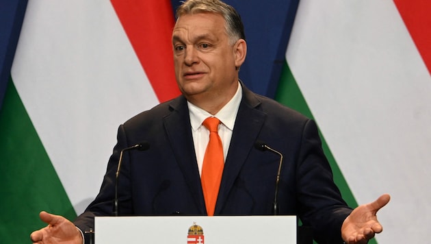 Der ungarische Premier Viktor Orban (Bild: AFP)
