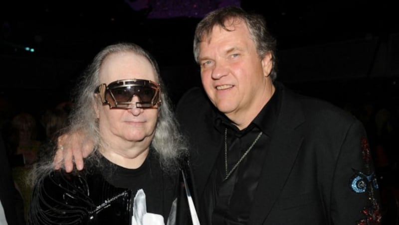 Jim Steinman mit Meat Loaf im Juni 2012 in New York City. (Bild: AFP/Getty Images/Larry Busacca)