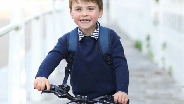 Prinz Louis hat doppelten Grund zur Freude: Der Sohn von William und Kate feiert nicht nur seinen 3. Geburtstag, sondern darf auch endlich in den Kindergarten. (Bild: Duke and Duchess of Cambridge/AFP)