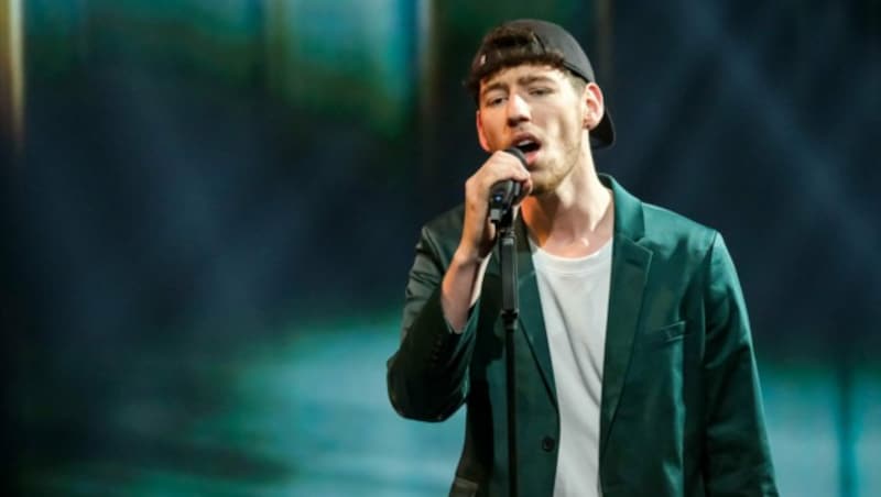 Tobias Hirsch ging mit „No Matter What“ von Calum Scott ins Duell. (Bild: ORF)