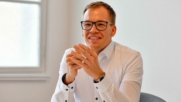 Presono-Geschäftsführer Martin Behrens (30). (Bild: Harald Dostal)