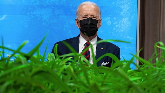 Joe Biden, alles nur „Pflanzerei“? (Bild: AFP)