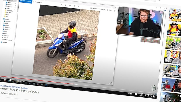Auf seinem YouTube-Kanal berichtete der Blogger über den Vorfall. (Bild: Screenshot YouTube.com/ungespielt)