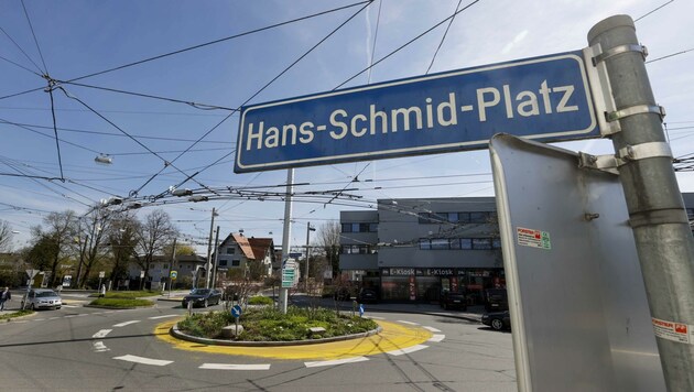 In Salzburg-Maxglan ist Hans Schmid, Komponist des Rainermarsches, Namensgeber. Auch sein Leben wurde untersucht. (Bild: Tschepp Markus)