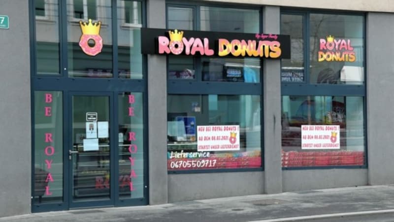 Royal Donuts in der Grazer Annenstraße (Bild: Christian Jauschowetz)