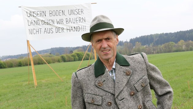 Bauern-Anführer Archan: „Enteignen wird’s nicht spielen!“ (Bild: Jauschowetz Christian)