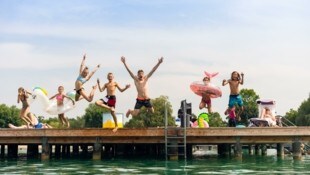 Über 600.000 Badegäste kamen heuer in die drei Strandbäder in Klagenfurt. (Bild: Martin Steinthaler | tinefoto.co)