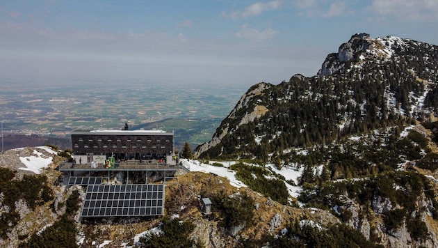 The young man got lost on the way up the Traunstein. (Bild: Markus Wenzel)