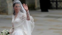 Herzogin Kate ist eine der schönsten royalen Bräute der letzten Jahre. Ihr Brautkleid setzte neue Trends. (Bild: AFP)