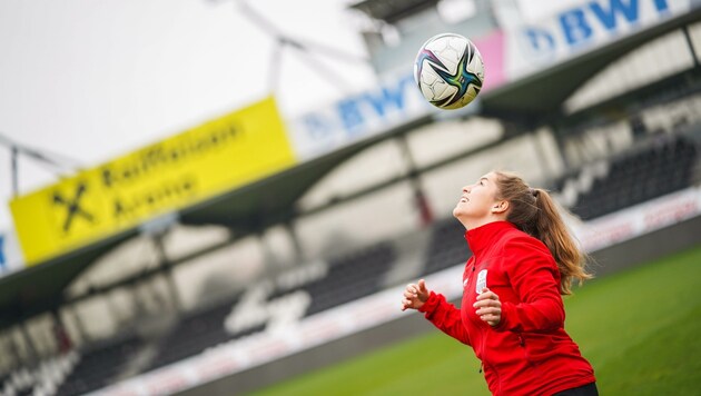 Lisa Alzner blickt auf Erfahrungen im U19-Nationalteam und in der Bundesliga zurück. (Bild: Wenzel Markus)