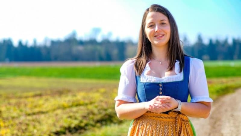 Brauch soll nicht vergessen werden: Theresa Neubauer aus Weißkirchen, Leiterin der Landjugend OÖ (Bild: Einöder Horst)