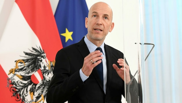 Arbeitsminister Martin Kocher (ÖVP) (Bild: APA/Helmut Fohringer)