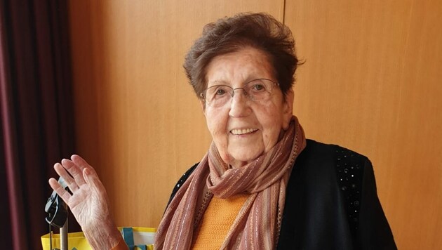 Eugenie Häusle hat mit 94 Jahren dem Coronavirus die Stirn geboten! (Bild: zVg/privat)