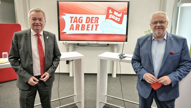 Anton Lang und Günter Pirker (Bild: SPÖ)