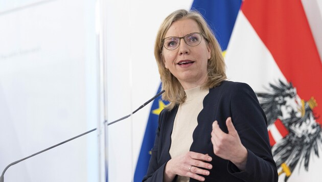 Umweltministerin Leonore Gewessler (Bild: AP)