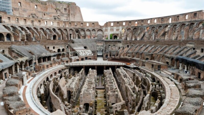 Das Kolosseum in Rom (Bild: APA/AP Photo/Domenico Stinellis)