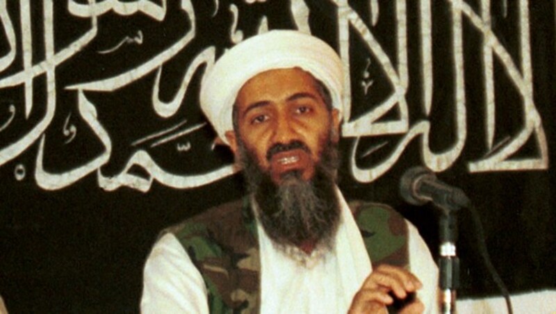 Der ehemaligen Anführer des Terrornetzwerkes Al-Kaida, Osama bin Laden (Bild: AP)