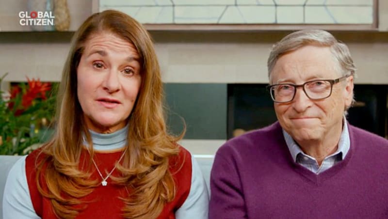 Melinda und Bill Gates (Bild: Global Citizen 2020)