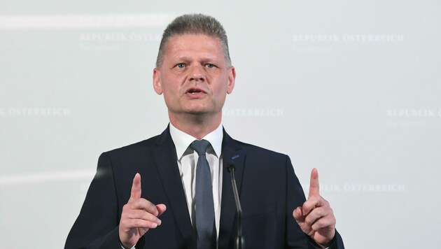 ÖVP-Abgeordneter Hanger hat zuletzt immer wieder Vorwürfe gegen die Staatsanwaltschaft vorgebracht. (Bild: APA/HELMUT FOHRINGER)