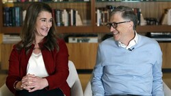 Bill Gates und seine Ex-Frau Melinda (Bild: AP)