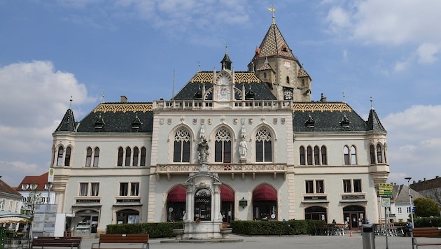 Die ÖVP hält das Rathaus in Korneuburg. (Bild: P. Huber)