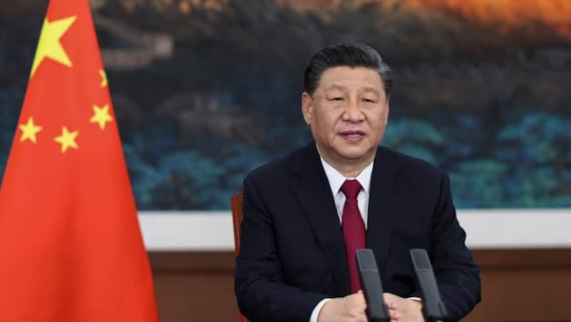 Wie wird Chinas Präsident Xi Jinping auf die Reise des taiwanesischen Vizepräsidenten in die USA reagieren? (Bild: AP)