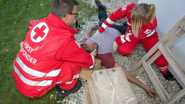 First Responder sind oft die ersten Helfer am Einsatzort (Bild: Österreichisches Rotes Kreuz)