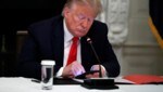 Laut der „Washington Post“ soll die Regierung von Ex-US-Präsident Donald Trump heimlich Telefonate von Journalisten überwacht haben. (Bild: AP)