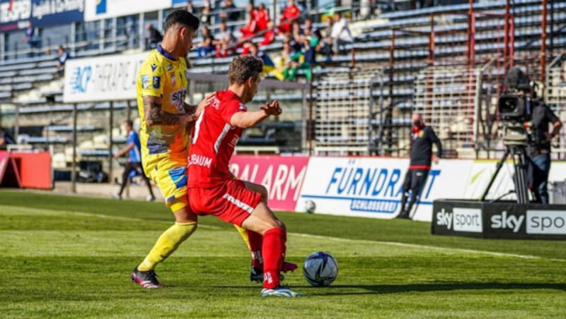 Luan Leite Da Silva (li.), Roman Kerschbaum (re.) (Bild: GEPA pictures)