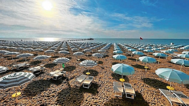 Urlaub am Meer: Pro Liegeplatz sind zwölf Quadratmeter eingeplant (Bild: ZVG)